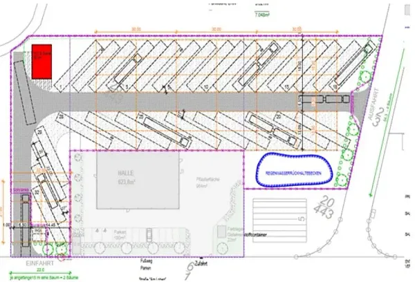 Parkareal in Helmstedt