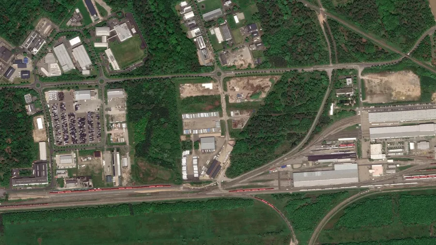 Місце для паркування вантажівок у Wegberg