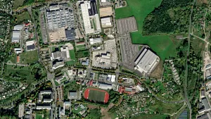 Parkareal in Neubrandenburg