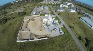 Parkareal in Bergen auf Rügen