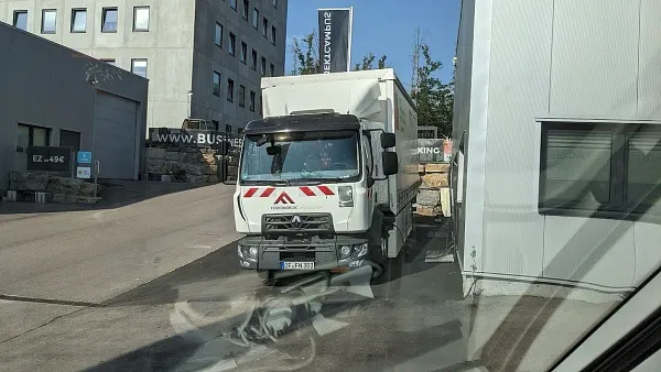 Parking dla ciężar&oacute;wek Wolff Executive w Heimsheim