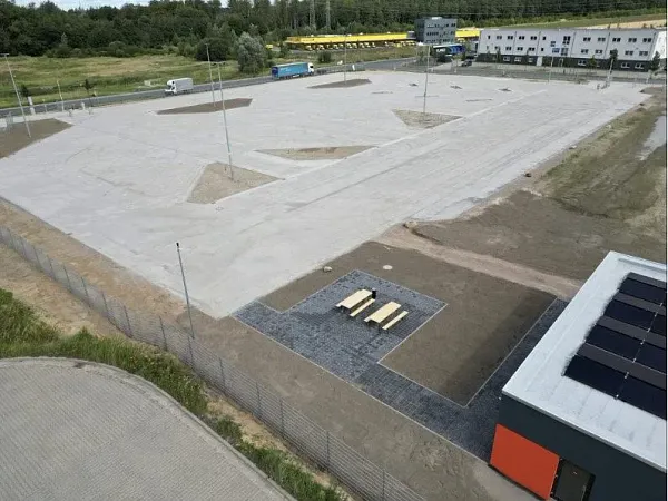 Area di parcheggio per autocarri in Wolfsburg