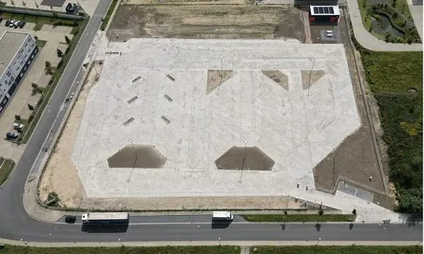 Area di parcheggio per autocarri in Wolfsburg