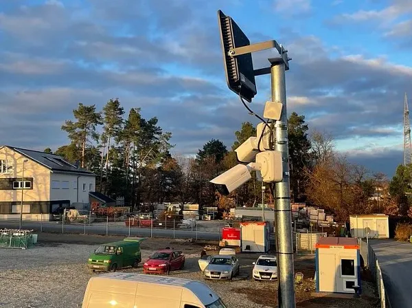 Area di parcheggio per autocarri in Hausen