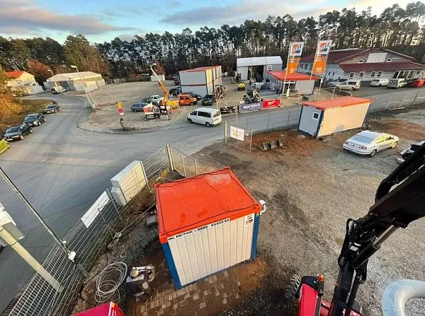 Area di parcheggio per autocarri in Hausen
