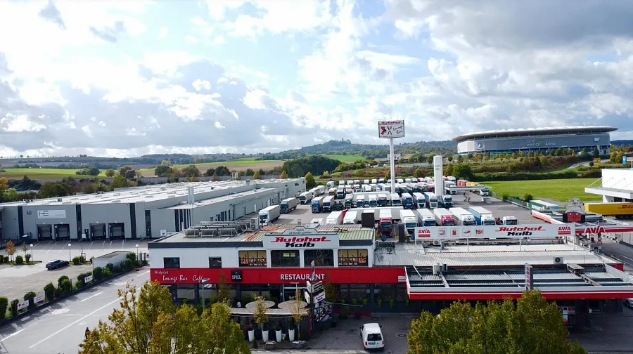 Стоянка для вантажівок &laquo; Autohof Kolb &raquo; у Sinsheim
