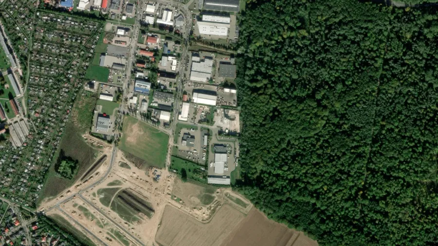 Teherg&eacute;pkocsi parkol&oacute; Bad Doberan