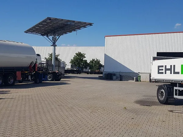 Parkareal Gress Spedition Speditionshof in Gerolzhofen