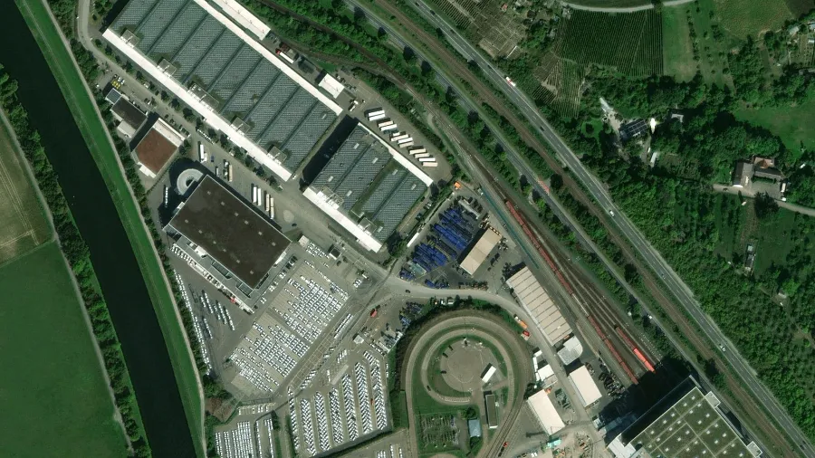 Area di parcheggio per autocarri Derzeitig: Pkw Parkpl&auml;tze Bad Friedrichshall Neckarsulm