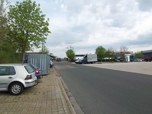 Area di parcheggio per autocarri Autohaus Oppel Ansbach