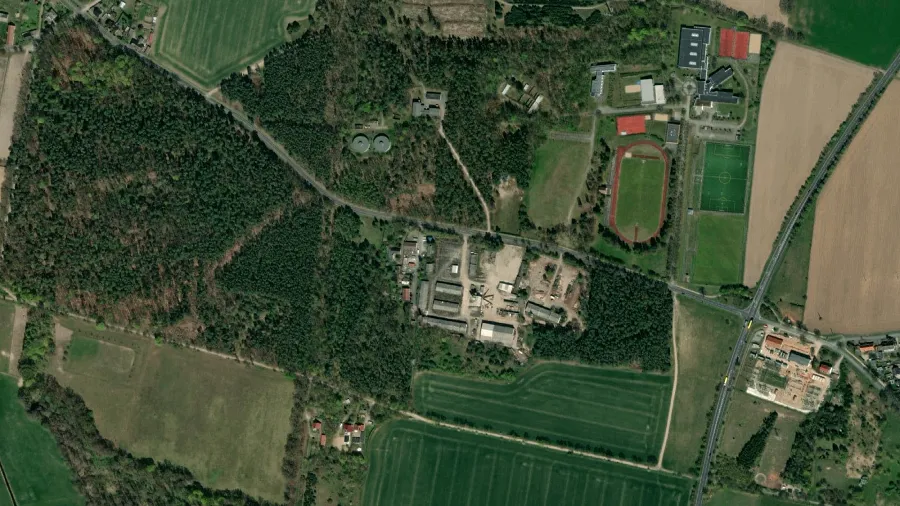 Місце для паркування вантажівок у Osterburg (Altmark)