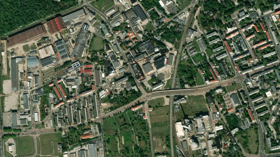 Parkareal in Dessau-Ro&szlig;lau