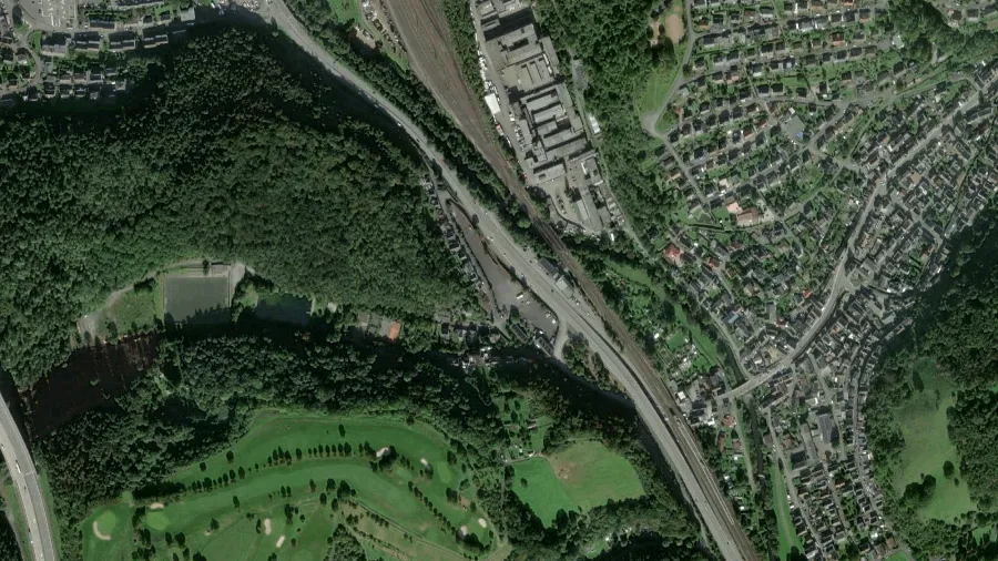 Zonă de parcare pentru camioane &icirc;n Dillenburg