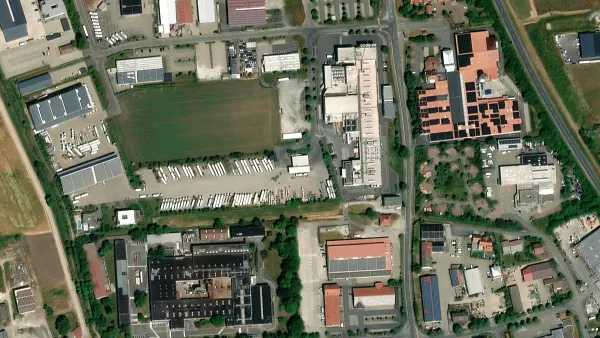 Parkareal Gress Spedition Speditionshof in Gerolzhofen