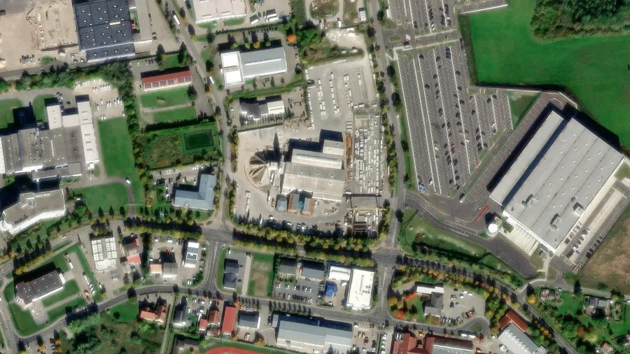 Parkareal in Neubrandenburg