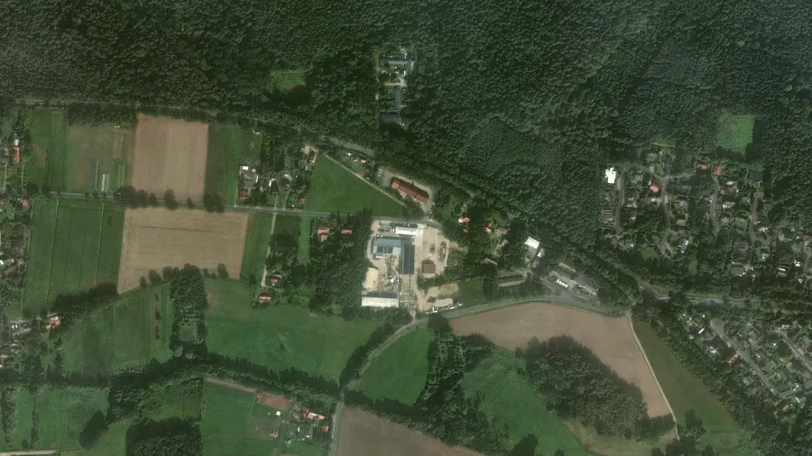 Місце для паркування вантажівок у Hitzacker (Elbe)