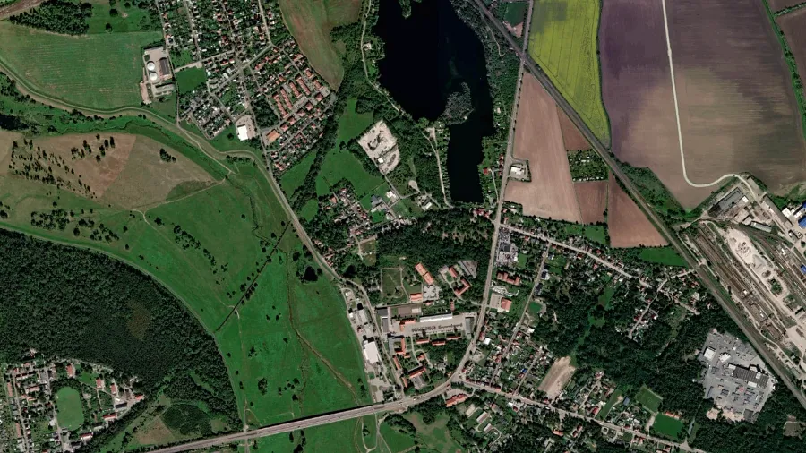 Teherg&eacute;pkocsi parkol&oacute; Biederitz