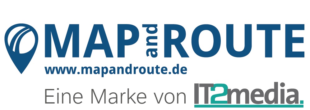 Logo Map and Route